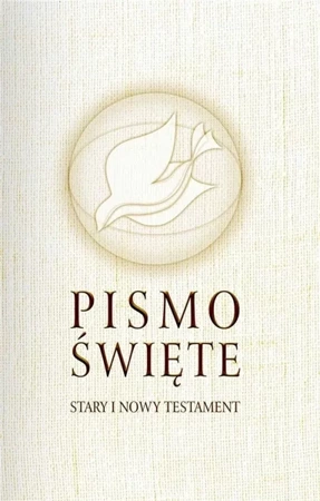 Pismo Święte ST i NT małe beż - ks. M. Peter (ST) i ks. M. Wolniewicz (NT)