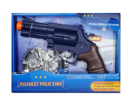 Pistolet policyjny z polskim modułem głosowym - SWEDE