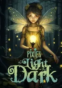 Pixies - A light in the Dark Coloring Book for Adults - Publishing Monsoon