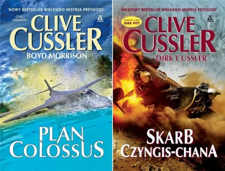 Plan Colossus/ Skarb Czyngis Clive Cussler - Cussler Clive, Boyd Morrison