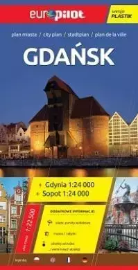 Plan Miasta EuroPilot. Gdańsk Gdynia Sopot plastik - praca zbiorowa