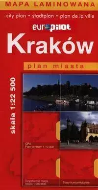 Plan Miasta EuroPilot. Kraków laminat - praca zbiorowa