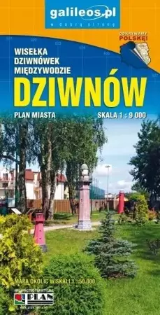 Plan miasta - Dziwnów, Dziwnówek, Międzywodzie - praca zbiorwa