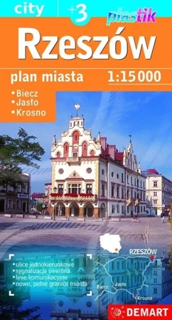 Plan miasta Rzeszów 1:15 000 - Opracowanie zbiorowe