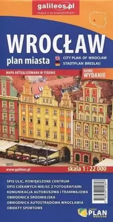 Plan miasta - Wrocław 1:22 000 - praca zbiorowa