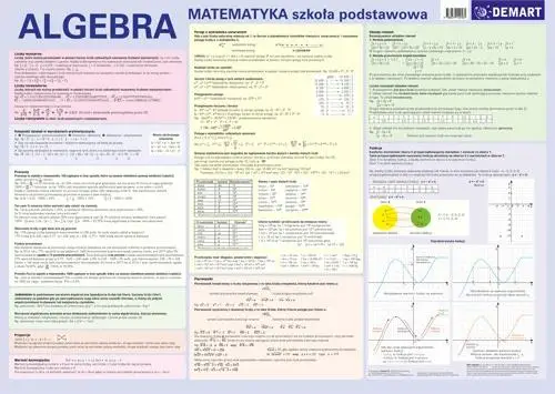 Plansza edukacyjna - Algebra - Demart