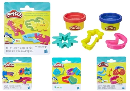 Play Doh Ciastolina 2 tubki + akcesoria mix - HASBRO