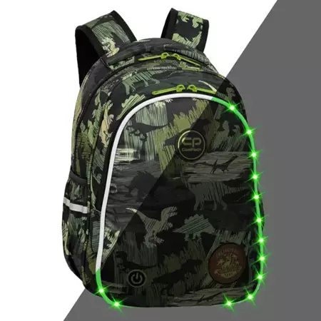 Plecak 2-komorowy Coolpack Jimmy LED Adventure Park - PATIO