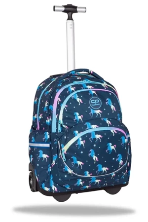 Plecak 2-komorowy na kółkach Coolpack blue unicorn - PATIO