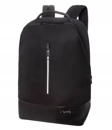 Plecak męski na laptopa r-bag Ridge Black