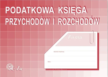 Podatkowa księga przychodów i rozchodów A4 - MICHALCZYK i PROKOP druki