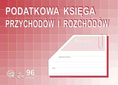 Podatkowa księga przychodów i rozchodów K-2U - Michalczyk i Prokop