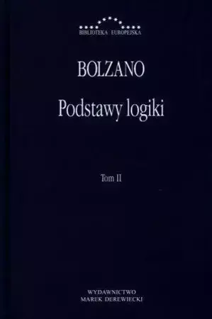 Podstawy logiki T.II - Bolzano