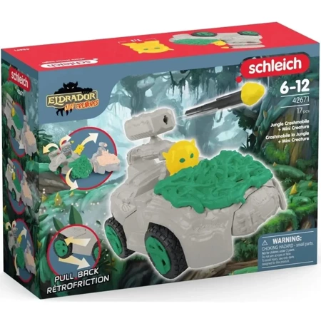 Pojazd ze stworkiem Dżungla Eldrador - SCHLEICH