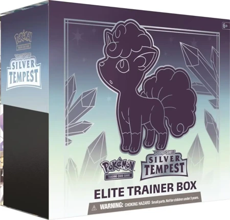 Pokemon TCG: 12.0 Sword and Shield Silver Tempest Elite Trainer Box - The Pokemon Company International