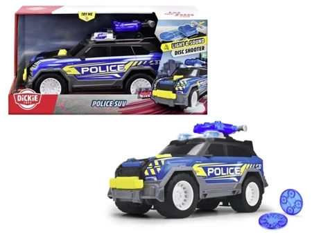 Policja SUV srebrna 30cm - Dickie Toys