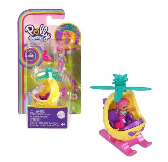 Polly Pocket. Figurka z pojazdem - Ananas HKV61 - Mattel