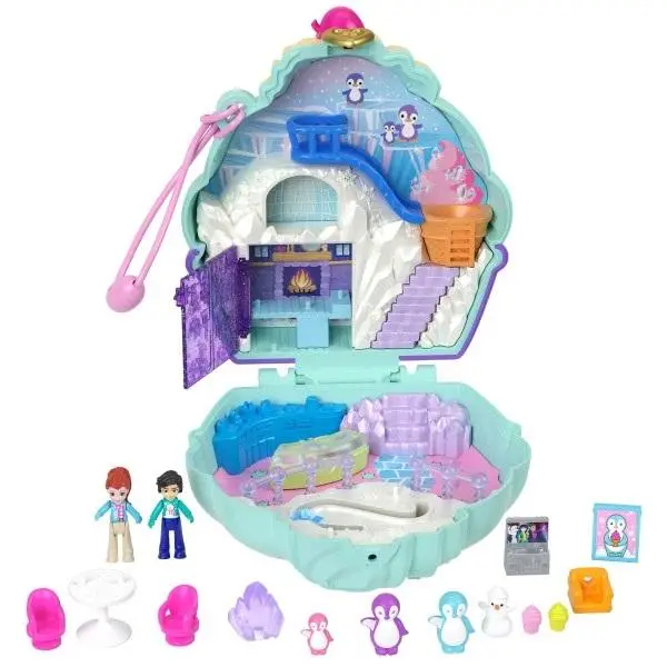 Polly Pocket zestaw Śnieżny pingwinek HRD34 - Mattel