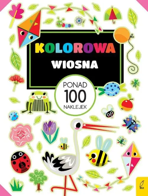 Ponad 100 naklejek. Kolorowa wiosna - Opracowanie zbiorowe