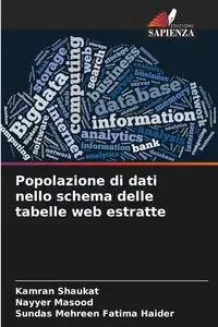 Popolazione di dati nello schema delle tabelle web estratte - Shaukat Kamran