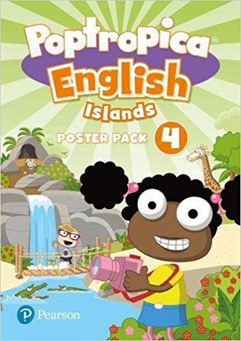 Poptropica English Islands 4 Posters - Pearson