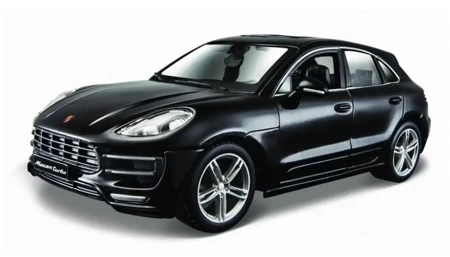 Porsche Macan Black 1:24 BBURAGO