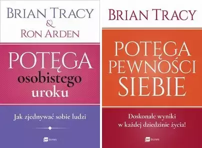 Potęga pewności siebie + Potęga osobistego uroku - Brian Tracy, Ron Arden, Katarzyna Dumińska