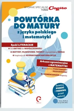 Powtórka do matury j.pol i matematyka 1/2022 - praca zbiorowa