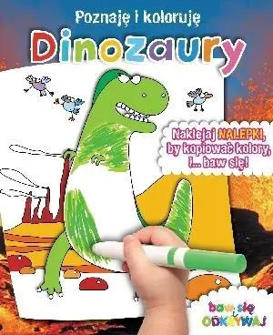 Poznaję i koloruję - Dinozaury - praca zbiorowa