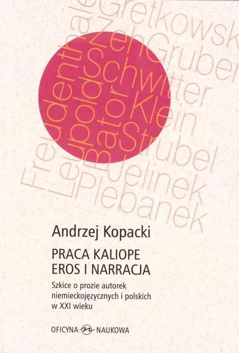 Praca Kaliope. Eros i narracja - Andrzej Kopacki