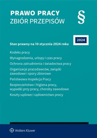 Prawo pracy. Zbiór przepisów w.39 - praca zbiorowa