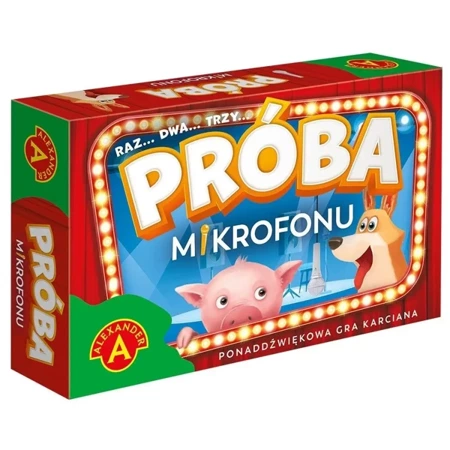 Próba mikrofonu ALEX - Alexander