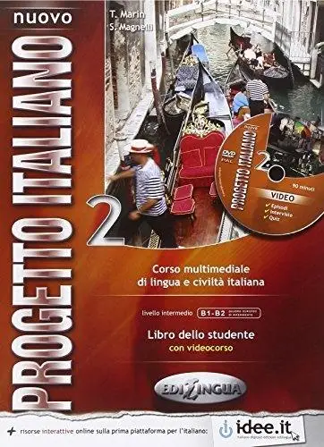 Progetto Italiano Nuovo 2 podręcznik + CD - T. Marin, S. Magnelli