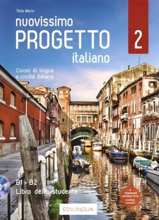 Progetto italiano Nuovissimo 2 podr. + DVD B1-B2 - Marin Telis