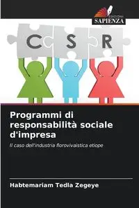 Programmi di responsabilità sociale d'impresa - Tedla Zegeye Habtemariam