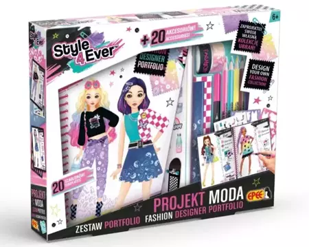 Projekt moda - zestaw portfolio - EPEE