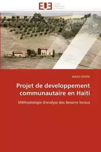 Projet de developpement communautaire en haiti - FONTIL-N