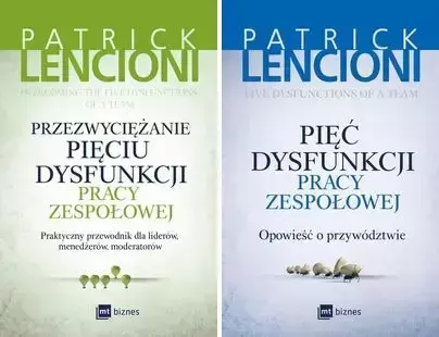 Przezwyciężanie+Pięć dysfunkcji pracy zespołowej - Patrick Lencioni