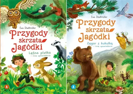 Przygody skrzata Jagódki PAKIET 2 książek - Ewa Stadtmller