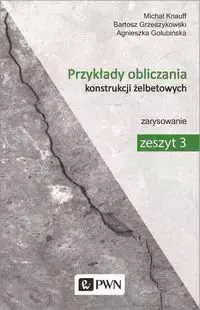 Przykłady obliczania konstrukcji żelbetowych Zeszyt 3 - Michał Knauff, Agnieszka Golubińska, Bartosz Grzeszykowski