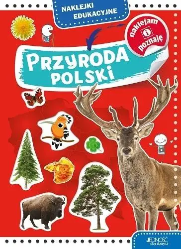 Przyroda Polski. Naklejki edukacyjne - Dorota Skwark