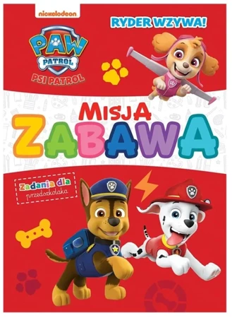 Psi Patrol. Misja zabawa. Ryder wzywa - praca zbioorwa