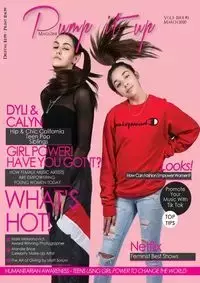 Pump it up Magazine - Calyn & Dyli - Hip and chic California teen pop siblings - Anissa Boudjaoui