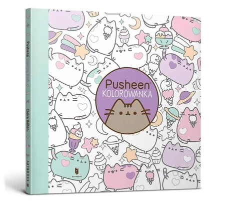 Pusheen kolorowanka - Claire Belton