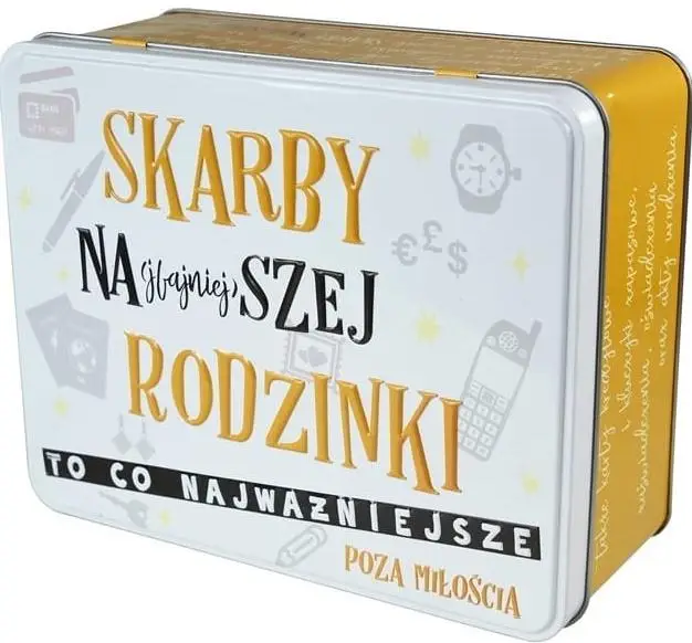 Puszka Skarbuszka PS-006 Skarby rodzinki - Kukartka