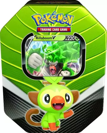 Puszka z kartami Pokemon GALAR PARTNERS TIN (SPRING 2020) EN - INT/LAT/AUS Rilaboom V - The Pokemon Company International