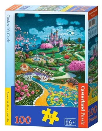 Puzzle 100 Cinderella's Castle CASTOR - Castorland