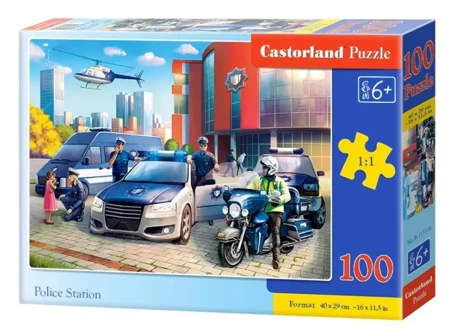 Puzzle 100 Police Station CASTOR - Castorland