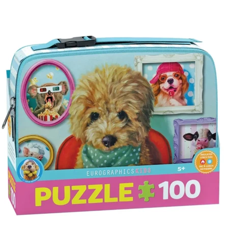 Puzzle 100 z lunch box  Dinner Time by Heffernan 9100-5818 - Eurographics