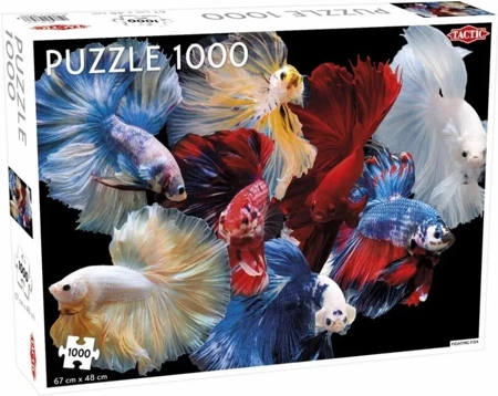 Puzzle 1000 Animals: Fighting Fish - Tactic